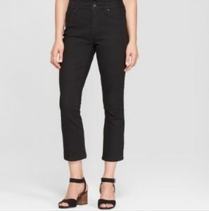 Women's High-rise kick boot crop jeans